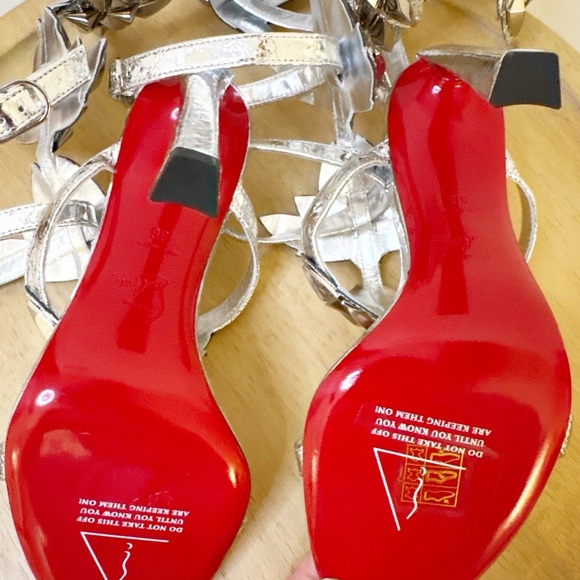 New Christian Louboutin x Marvel Sea Warrior Gladiator Heel - Picture 11 of 15